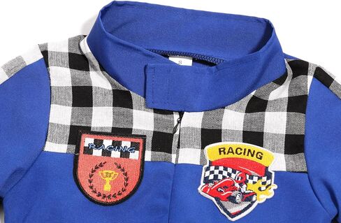 Kids Race Car Driver Costume Toddler Boys Race Car Driver Halloween Costume in Kuwait