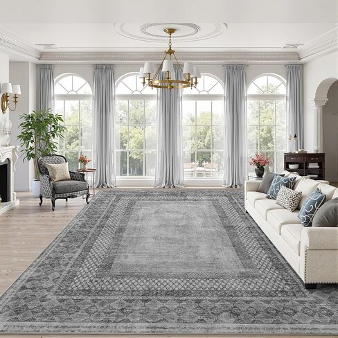 NICETOWN Sage Green Rug 2x3 Entryway Small Carpet Washable Thin Geometric Area Rug with Rubber Backing - 2x3 Boho Non-Slip Foyer Carpet for Kitchen Laundry Bathroom Bedroom in Saudi Arabia