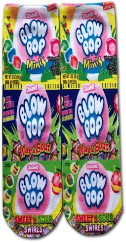 KACOLOR Women Crazy SocksFunny Novelty Socks Colorful Candy Snack Junk Food Patterned Crew Socks in Kuwait