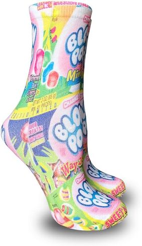 KACOLOR Women Crazy SocksFunny Novelty Socks Colorful Candy Snack Junk Food Patterned Crew Socks in Kuwait