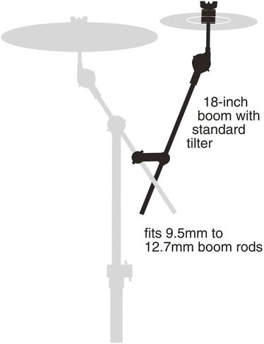 Gibraltar Cymbal long boom ratchet attachment (Standard) in Saudi Arabia