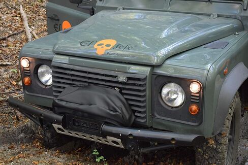El Jefe Snow Camo Waterproof winch cover - Accessories for 8,000 lb - 13,000 lb Winches - Compatible with Your Jeep, ATV, Boat, Trailer, Sailboat and More - Winter, Summer, All Year Round Protection in Saudi Arabia