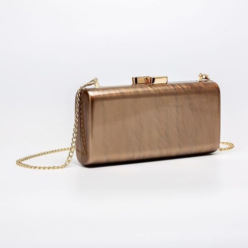 Women Acrylic Clutch for Women Evening HandBag Lipstick Bag for Wedding Party Prom Cocktail Gold Clasp in Saudi Arabia