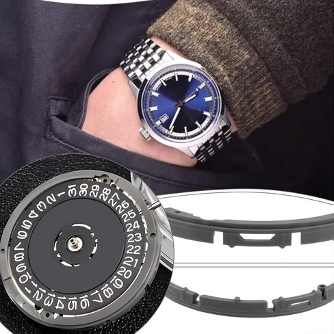 eMagTech 2Pcs Watch Movement Holding Spacer Ring Fit Dial Movement Fixing Gasket for NH36 NH35 NH70 NH72 NH71 NE15 7S26 NH38 NH39 NH37 Grey in Saudi Arabia