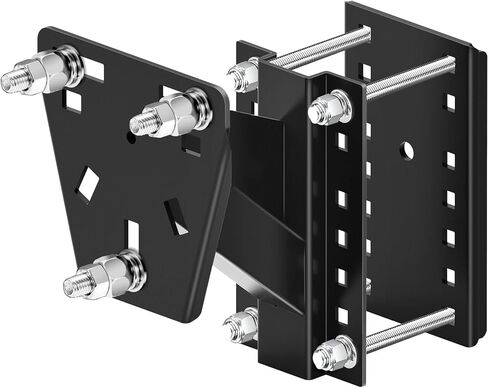 Spare Tire Carrier,Spare Tire Mount for Trailer,Heavy Duty Holds up to 160 Lbs, Fits 4 & 5 & 6 Lugs Trailer Wheels on 4", 4.25",4.5'', 4.75'', 5'' and 5.5'' Bolt Patterns in Saudi Arabia