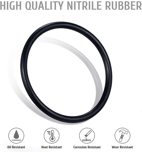 O Ring Kit, Inch & Metric Sizes, Nitrile-70A, Rubber Seals O Rings & 4 Pieces Orings Remover Tools in a Storage Case, for Faucet, Plumbing, Automotive (Red & Yellow Case) 786 Pieces in Saudi Arabia