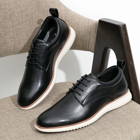 Jousen Mens Dress Shoes Oxfords Casual Retro Classic Comfortable Formal Derby Business Dress Shoes for Men in Saudi Arabia