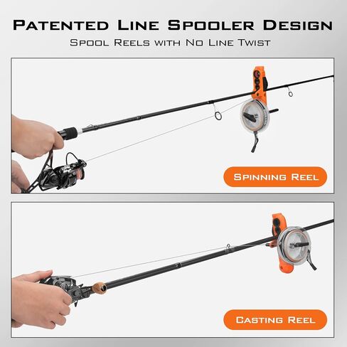 KastKing Radius Line Spooler – Compact Fishing Line Spooling Tool for Spinning Reels and Casting Reels – Line Spooler Spools Fishing Reels Without Line Twist in Saudi Arabia