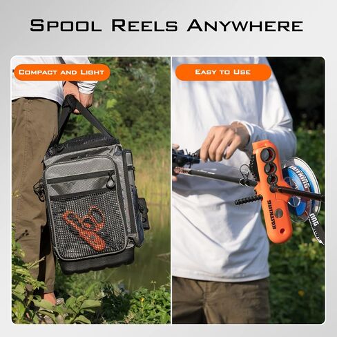 KastKing Radius Line Spooler – Compact Fishing Line Spooling Tool for Spinning Reels and Casting Reels – Line Spooler Spools Fishing Reels Without Line Twist in Saudi Arabia