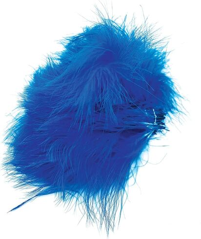 Creative Angler Strung Marabou Bird Feathers for Tying Fly Fishing Flies - Fly Tying Accessories - Perfect Choice for Tail & Wings and Easy to Tie On The Lure - Approximately 0.3 Ounces (Green) in Kuwait