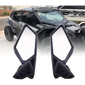 Wsays Maverick X3 Side Mirror View View Racing Style مع Can Maverick X3 XRS XDS Max Off-Road 2017 2018 2019 2020 2021 2022 2023 2024 2025