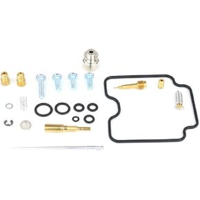 مجموعة Rebuild Kit Carburetor متوافقة مع/استبدال YFM350FA Bruin 4WD 2006 ، YFM350FGW Grizzly 4WD 2007-2014 ، YFM350GW Grizzly 2WD 2007-2011