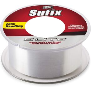 Sufix Elite 10 lb خط صيد (أصفر، مقاس- 330 YD Spool) in Kuwait