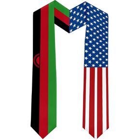 2025 سرقت التخرج من ملاوي وولاية الولايات المتحدة التخرج من التخرج للطلاب الدولي (ثوب البكالوريا والقبعة غير المدرجة)