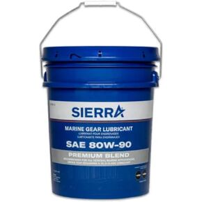 Sierra International 18-9600-5 Premium Lower Unit Gear Lube - 5 Gallons , white