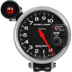 Auto Meter 3904 Sport-Comp Shift-Lite Tachometer 5.000 in.