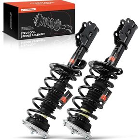 A-Premium Front Pair (2) Complete Strut and Coil Spring Assembly Compatible with Ford Explorer 2020 2021 2022, 2.3L, RWD, Driver and Passenger Side, Replace# 18-920569