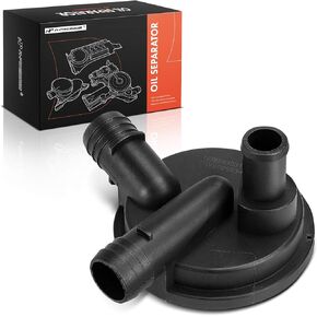 A-Premium Engine Crankcase Vent Valve Oil Separator Compatible with Volkswagen Jetta 1996-1999, Passat 1996, Golf 1996-1999, Cabrio 1996-2002, 2.0L