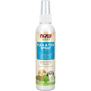 NOW Foods Pet Health, Spray For Dogs, Essential Oil Based, No Deet, 8-Ounce