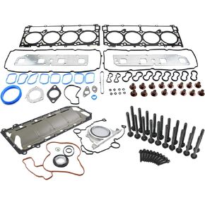HS26284PT Cylinder Head Gasket Set w/ Bolts Kit Replacement for 2005-2008 Chrysler 300 Dodge Charger Magnum Jeep Grand Cherokee Commander 5.7L V8 HEMI