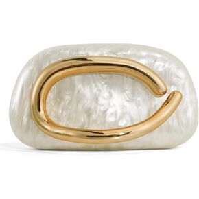 Clutch Purses for Women Formal, PU Leather/Marble Acrylic Evening Bags with Chain, Trendy Purses and Handbags 2025
