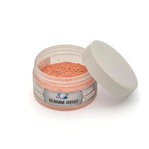 GLASS POLISH 90006 Cerium Oxide High Grade Glass Polishing Powder - TREO 85% - 3.5 microns - 1.76 Oz
