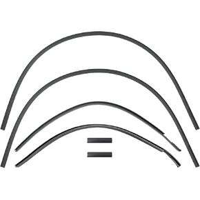Carbhub Left & Right Center Roof Drip Side Finish Molding Fit for 2008-2013 Toyota Highlander Replace 75555-48061, 75555-48060