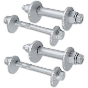 AUTOKAY 48409-60020 48190-60020 Front Alignment Camber Toe Adjustment Bolts Fits for Toyota 4Runner 2003-2009 FJ Cruiser 2007-2010 Tacoma 2005-2016 Lower Control Arm Cam Bolts Kit