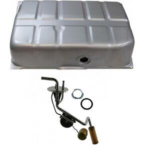 TRQ Fuel Tank Kit Fuel Tank Sending Unit Gas Fuel Tank Compatible with 1971-1976 Dodge Dart Plymouth Duster Valiant