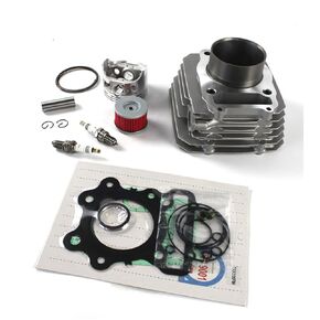SINOCMP TRX300 Cylinder Piston Gasket Top End Rebuild Kit for 1988-2000 Honda Fourtrax FW 4x4 2x4 Spare Parts