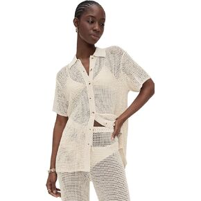 ECRU003 Crochet Top by good american