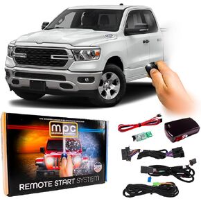 MPC Remote Start Kit متوافقة مع RAM 1500 2019-2024 || التوصيل والتشغيل | ادفع قفل 3x للبدء || الولايات المتحدة الأمريكية الدعم الفني