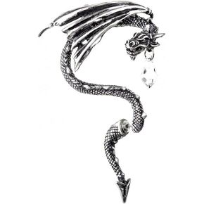 Alchemy Gothic Crystal Dragon Ear Wrap