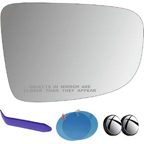 EAP Passenger Side Mirror Glass Compatible with Mazda 3 2014-2018, Mazda 6 2014-2021, Mazda -, Heated GRT8691G1 GRT6691G1 GJR9691G1 GJS2691G1 MA1325125 MA1325124