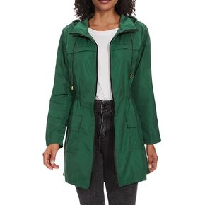 Durio Rain Jacket Women Rain Coat for Women Coolbroof Rainats للنساء مع غطاء محرك السيارة خفيف الوزن قابلة للتعبئة