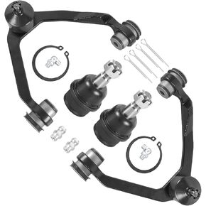 Front Upper Control Arm w/Ball Joints Assembly Compatible for Ford F150 Expedition F250 F-150 HERITAGE Compatible for Lincoln Navigator 4WD K8722T K8724T K8695T