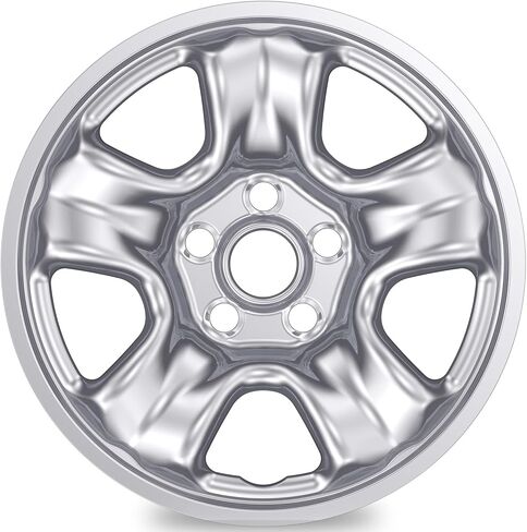 TangMiGe 4-Pack Wheel Skins Compatible with Honda CR-V CRV 2012 2013 2014 2015 2016, 16 inch 16", Hubcap, Alloy Wheel Cover (Bright Silver) in Kuwait
