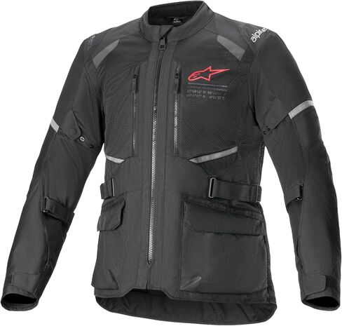 Alpinestars Andes Air Drystar Men's Street Motorcycle Jackets - Black/Large in Saudi Arabia