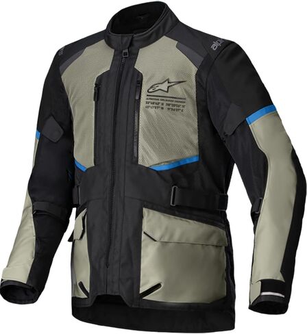 Alpinestars Andes Air Drystar Men's Street Motorcycle Jackets - Black/Large in Saudi Arabia