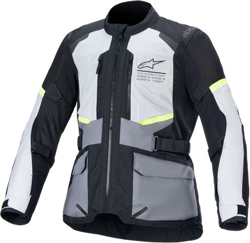 Alpinestars Andes Air Drystar Men's Street Motorcycle Jackets - Black/Large in Saudi Arabia