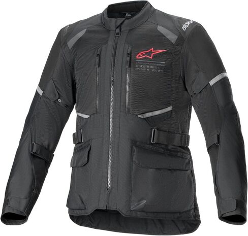 Alpinestars Andes Air Drystar Men's Street Motorcycle Jackets - Black/Large in Saudi Arabia