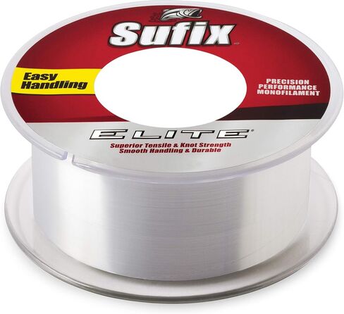 Sufix Elite 10 lb خط صيد (أصفر، مقاس- 330 YD Spool) in Kuwait