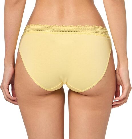Tommy Hilfiger Women's Cotton Logo Lace Trim Bikini 3 pack in Kuwait