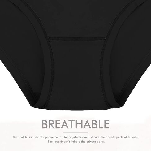 5Mayi Womens Underwear Lace Panties for Women Briefs Cotton Underwear for Women Pack in Saudi Arabia