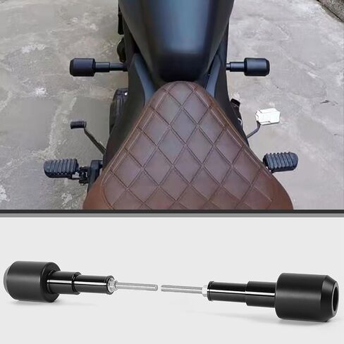 WOOGA Motorcycle Accessories CMX500 Frame Slider Crash Pads Engine Guard Anti Crash Pad Fairing Falling Protector fit for Ho&n&da Rebel CMX 500 Rebel 500 CMX-500 CL500 2017-2024 (B-without Logo) in Saudi Arabia