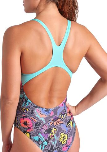 ARENA Women's Performance Vivid Repeat Swim Pro Back Athletic One Piece Swimsuit in Saudi Arabia