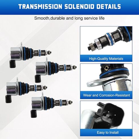 4PCS Engine Cylinder Deactivation Solenoid 916-511 53032152AC Solenoid Multiple Displacement Replacement for Chrysler 300 Aspen Charger Challenger Durango Ram 1500 5.7L in Saudi Arabia