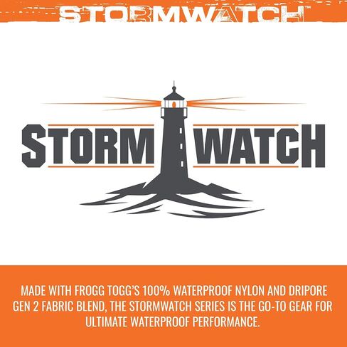 FROGG TOGGS Stormwatch, Seam Taped Waterproof Rain Pant Black 3X-Large in Kuwait