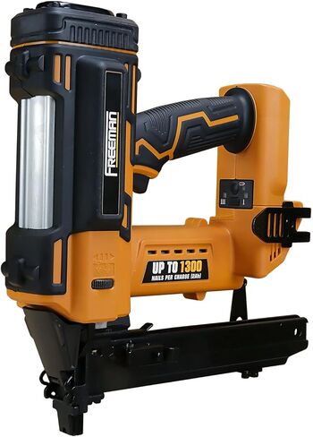 Freeman PE20VFS16 20 Volt Cordless 16-Gauge 1" Fencing Stapler Kit with Lithium Ion Battery, Charger, and Bag – 1300 Shots per Charge in Saudi Arabia