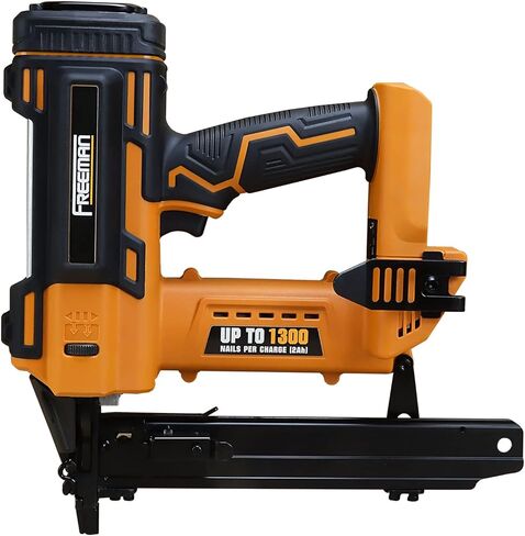 Freeman PE20VFS16 20 Volt Cordless 16-Gauge 1" Fencing Stapler Kit with Lithium Ion Battery, Charger, and Bag – 1300 Shots per Charge in Saudi Arabia
